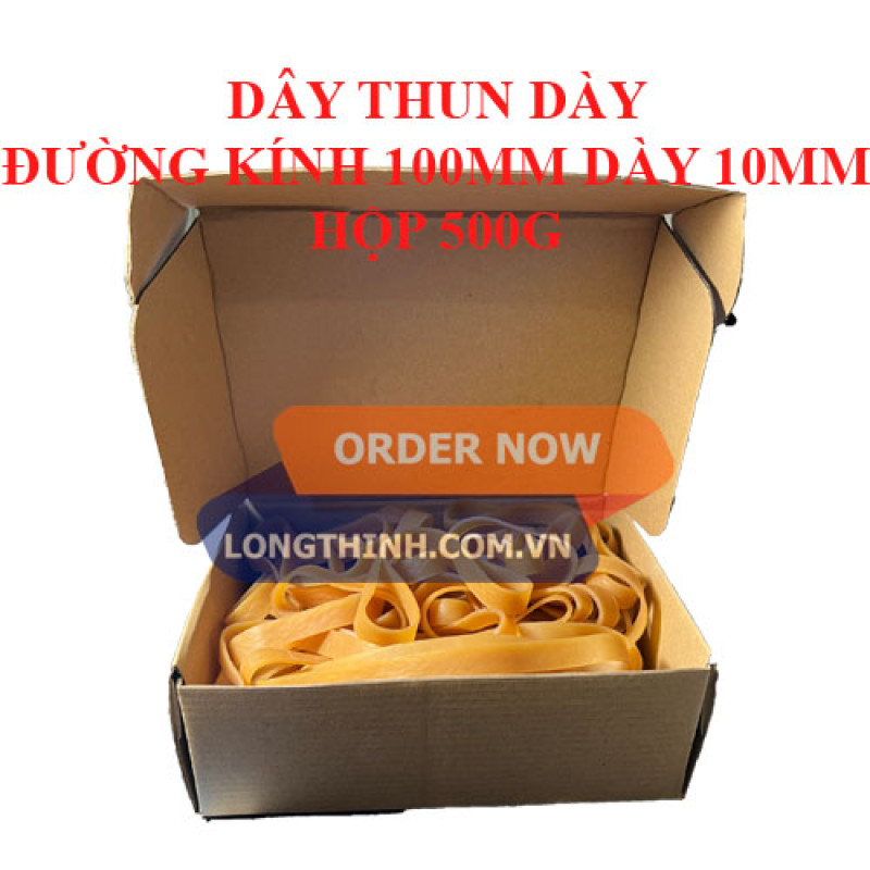 Dây thun dày đường kính 100mm, dày 10mm 0