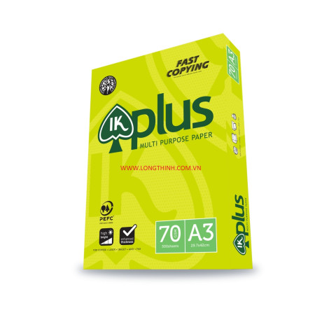 Giấy IK Plus A3 70gsm