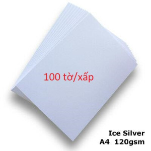 Xấp 100 tờ giấy A4 120gsm
