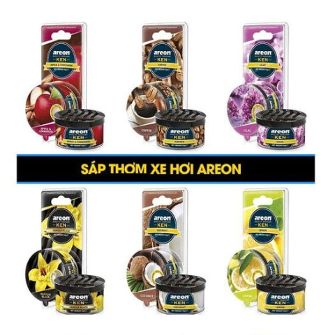 Sáp thơm ôtô Areon (Bulgaria) Ken