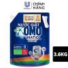 Nước Giặt OMO Matic Cửa Trước Bền Màu Lựu Tre Túi 3.6Kg 0