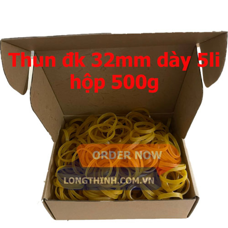 Dây thun 32mm, dày 5mm 0