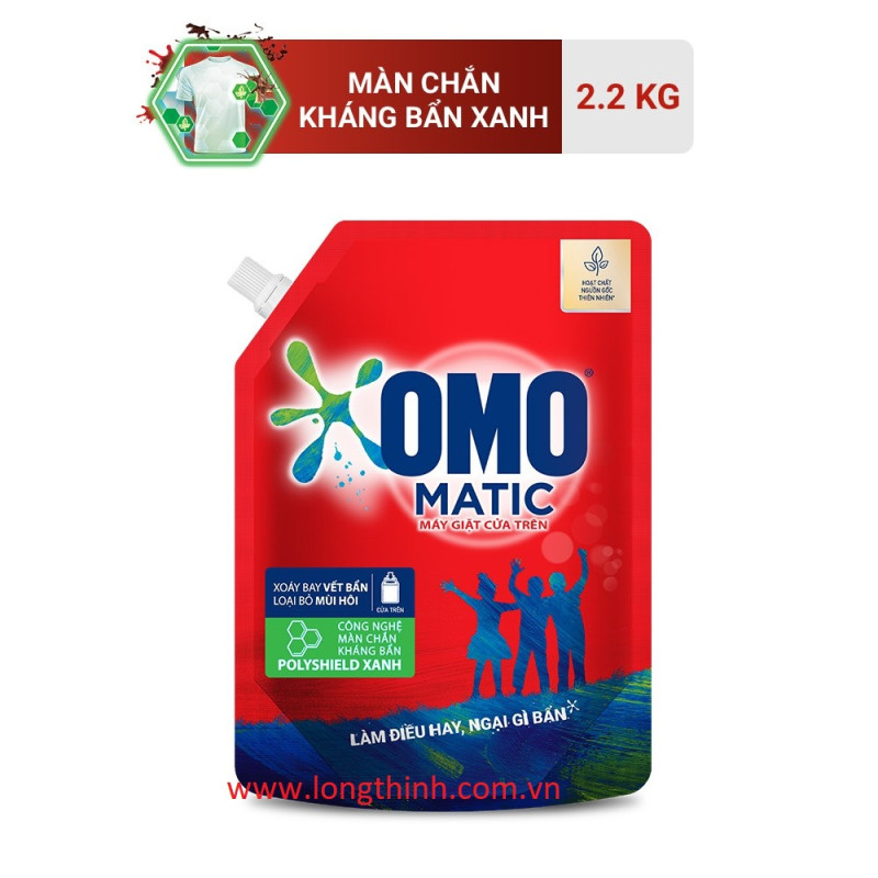 Nước Giặt Matic Máy Giặt Cửa Trên (2.2 Kg) - Dạng Túi 0