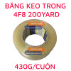 Băng keo trong 4F8 200Y (430g) 0