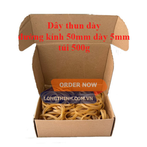 Dây thun dày đường kính 50mm dày 5mm
