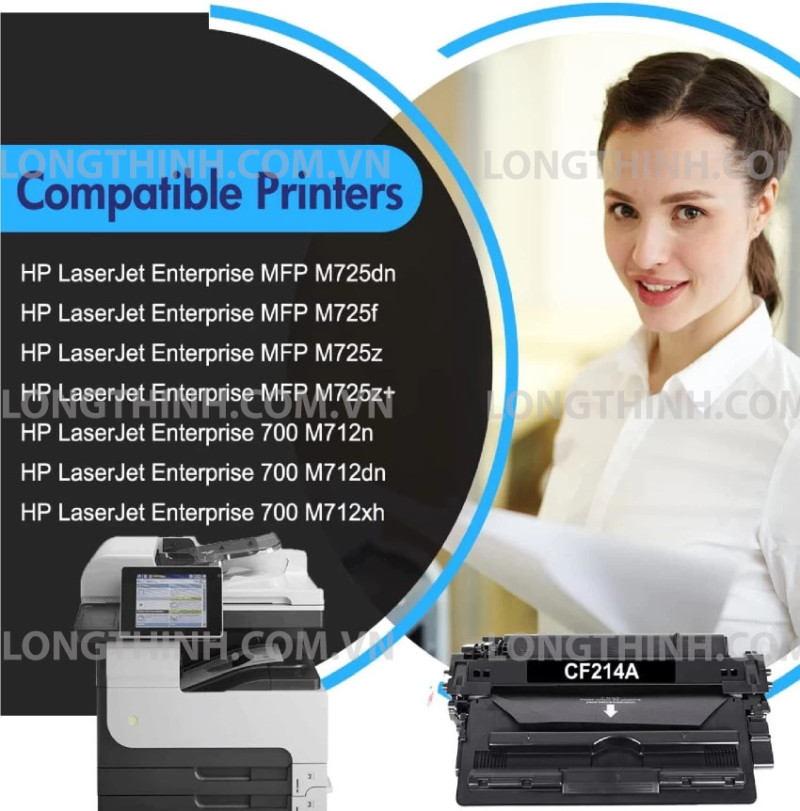 Hộp mực tương thích 14A/CF214A 0