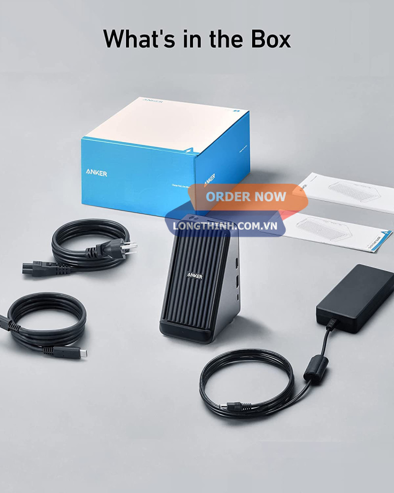Dock sạc Anker 651 USB-C 8-in-1 6