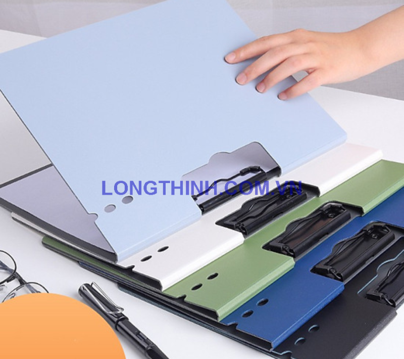 [Có sẵn] Bìa trình ký đôi ngang A4 (giao màu ngẫu nhiên) 0