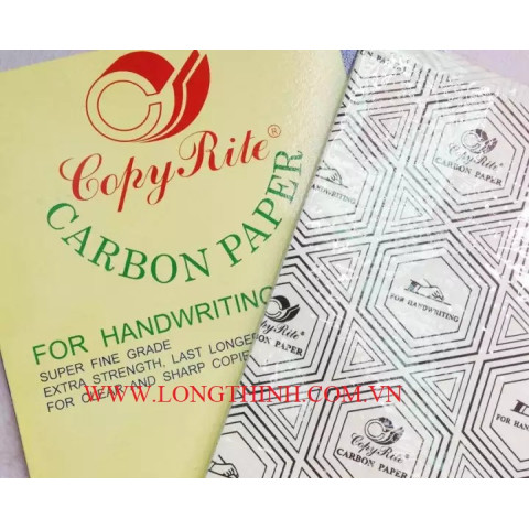 Giấy than trắng (white carbon paper) khổ 21x33cm