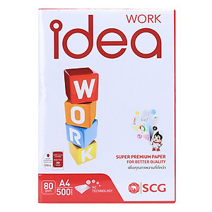 Giấy Idea A4 80gsm 0
