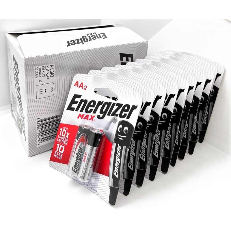 Hộp 20 vĩ pin Energizer AA E91 BP2 0