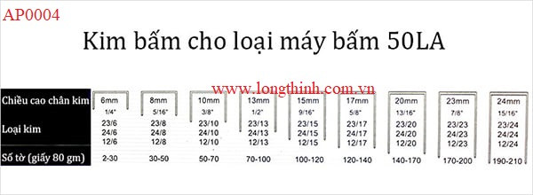 Bấm kim KW-triO 50LA 0