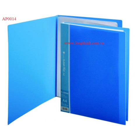 Bìa 20 lá nhựa TL