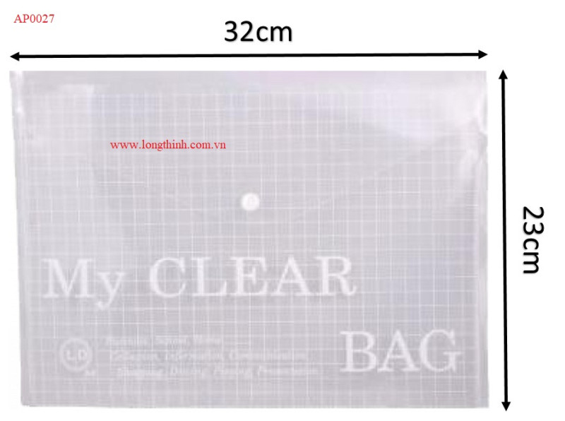 Bìa nút My Clear khổ A4 0