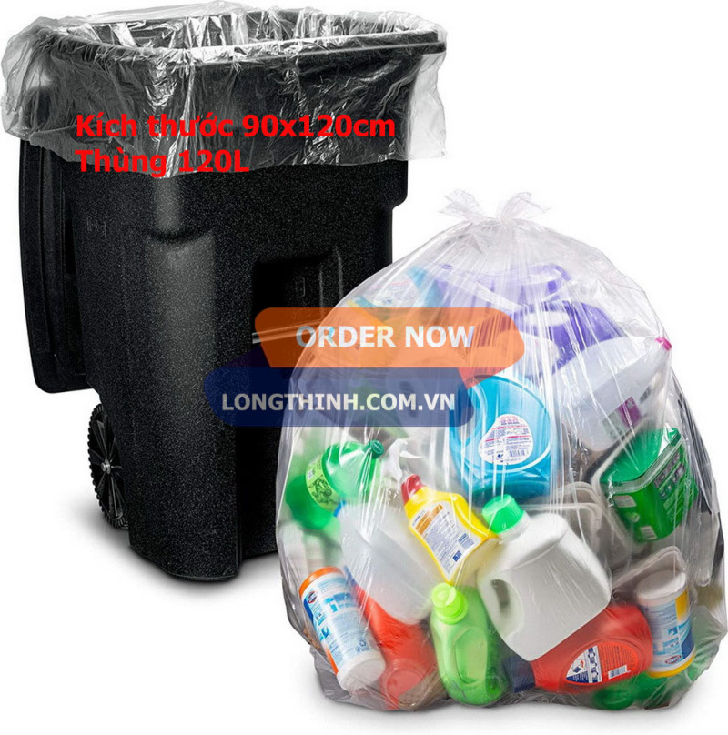 Bao nilong (PE) trong 0