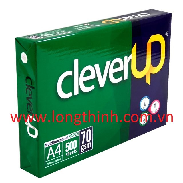 Giấy in Clever Up A4 70gsm 0