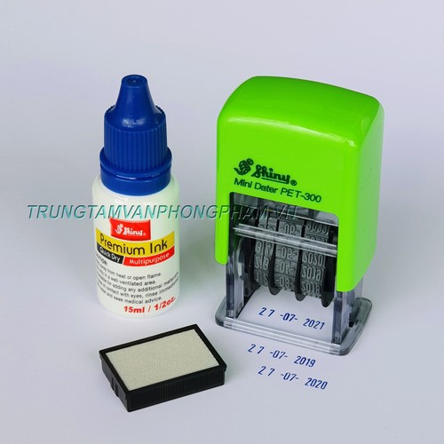 Dấu Shiny PET-300 mực CD 2