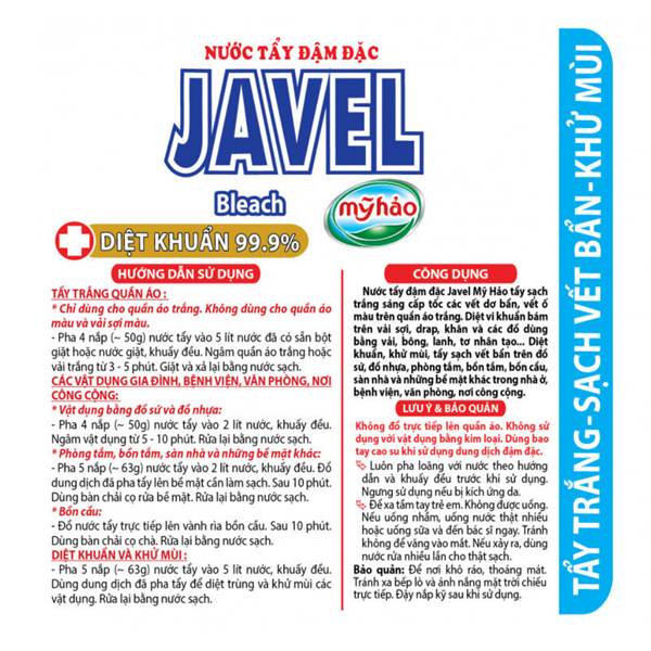 Nước tẩy Javel 1kg 0