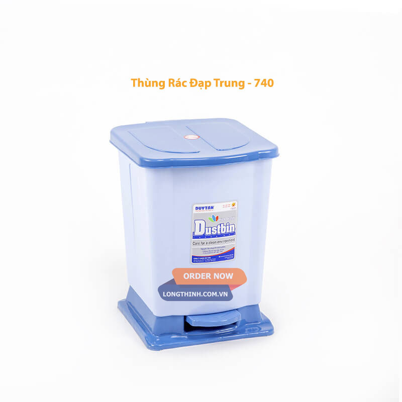 Thùng rác đạp Duy Tân 3