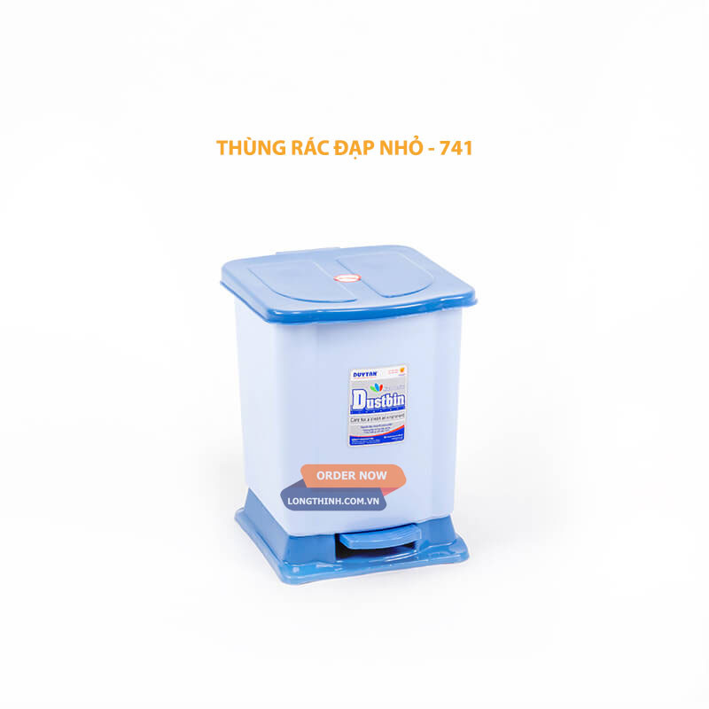 Thùng rác đạp Duy Tân 2