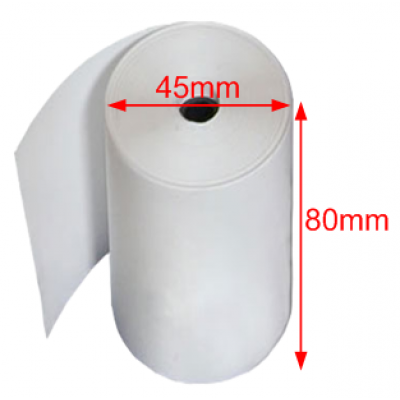 Giấy in nhiệt khổ K80x45 0