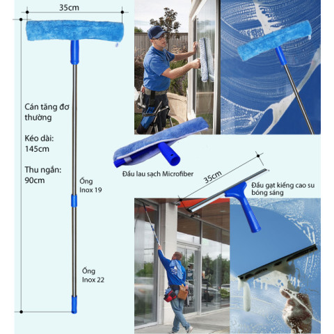 Bộ Gạt nước sàn dài 140cm