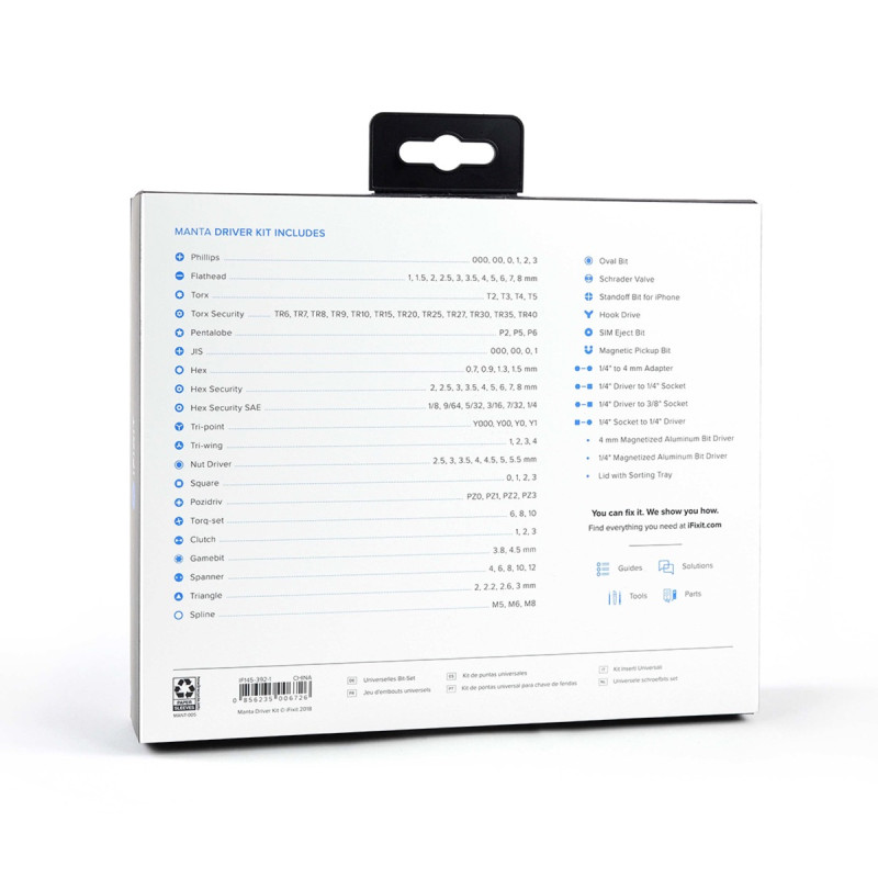 Bộ dụng cụ iFixit Manta Driver Kit - 112 món 2