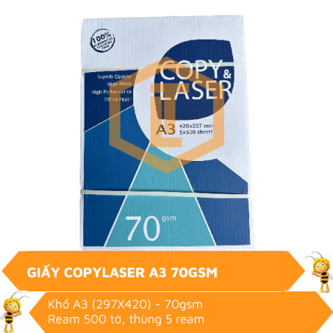 Giấy COPYLASER A3 70gsm