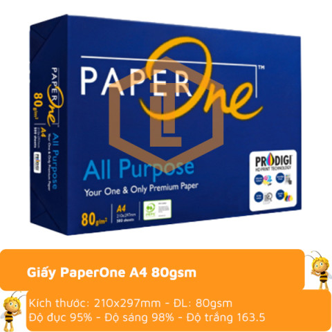 Giấy PaperOne A4 80gsm
