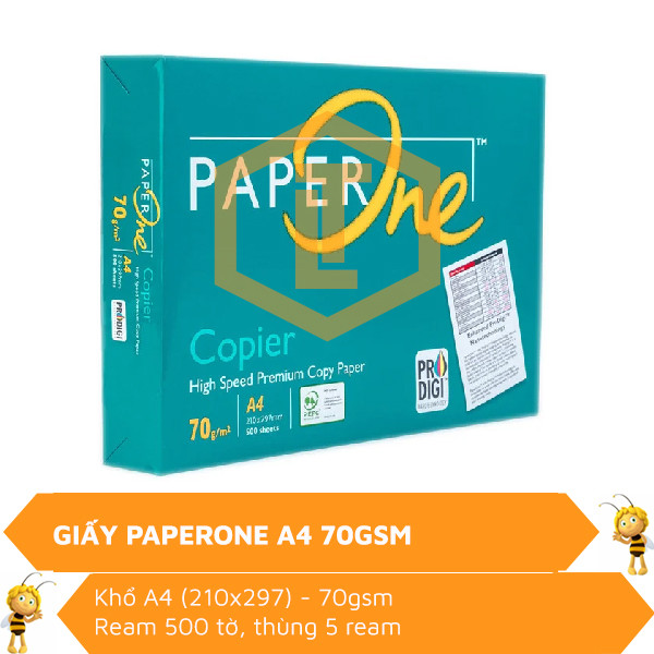 Giấy PaperOne A4 70gsm 0