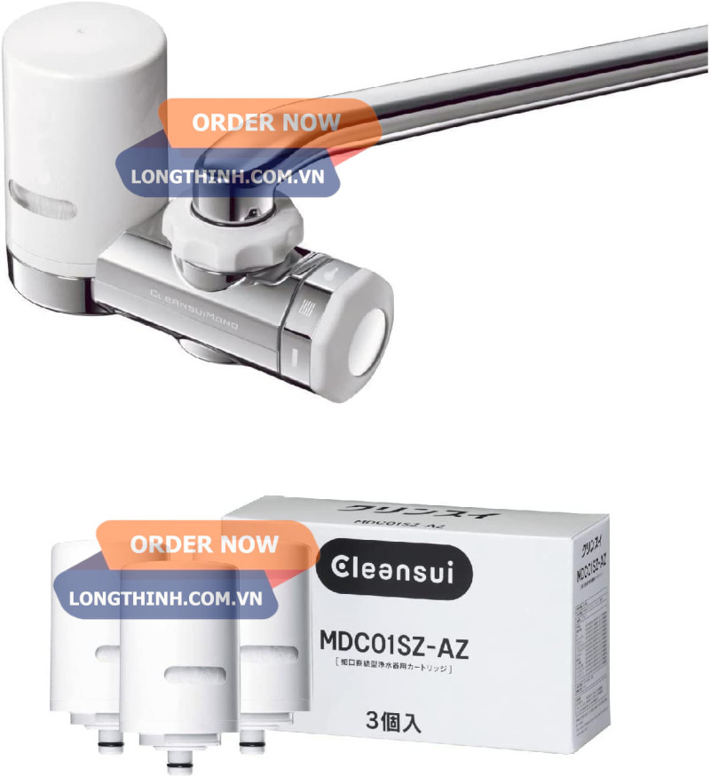 Lọc nước Mitsubishi MD101 kèm 3 lõi MDC01SZ-AZ 0