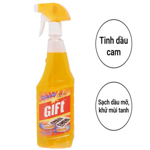 Xịt lau Bếp Gift 540ml