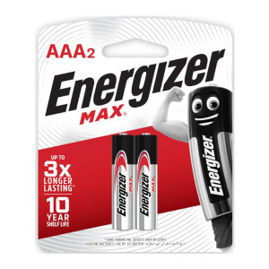 Cặp 02 pin Energizer Max AAA E92 BP2 chính hãng