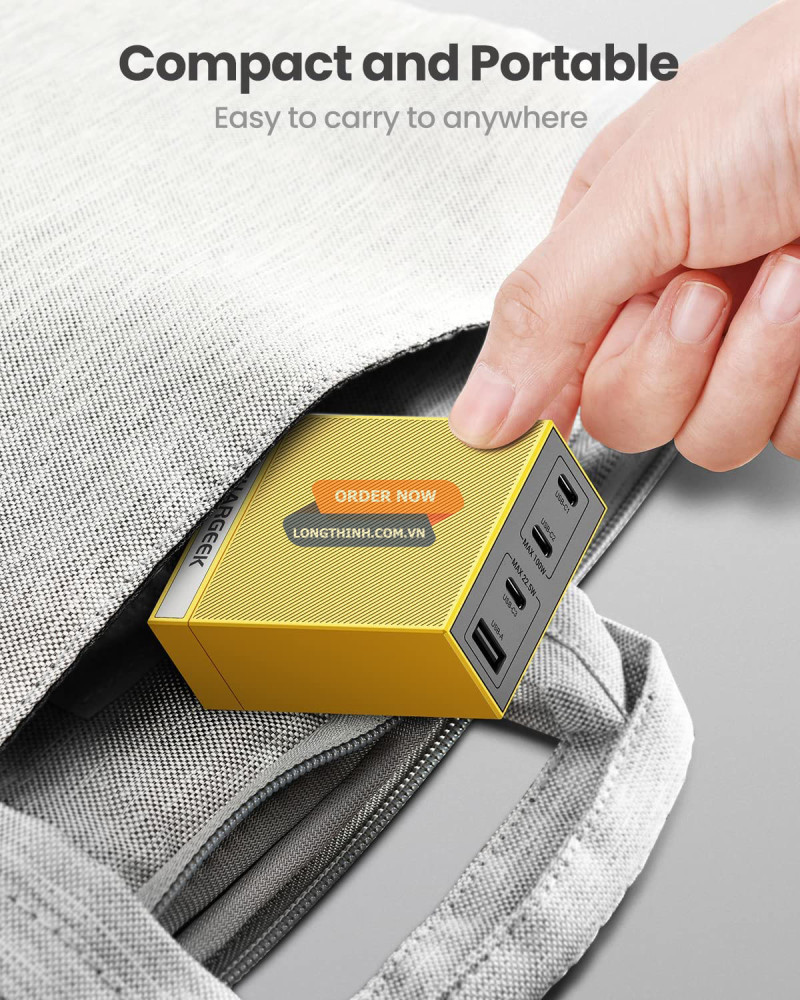 Shargeek USB C Charger, GaN Charger 100W 7