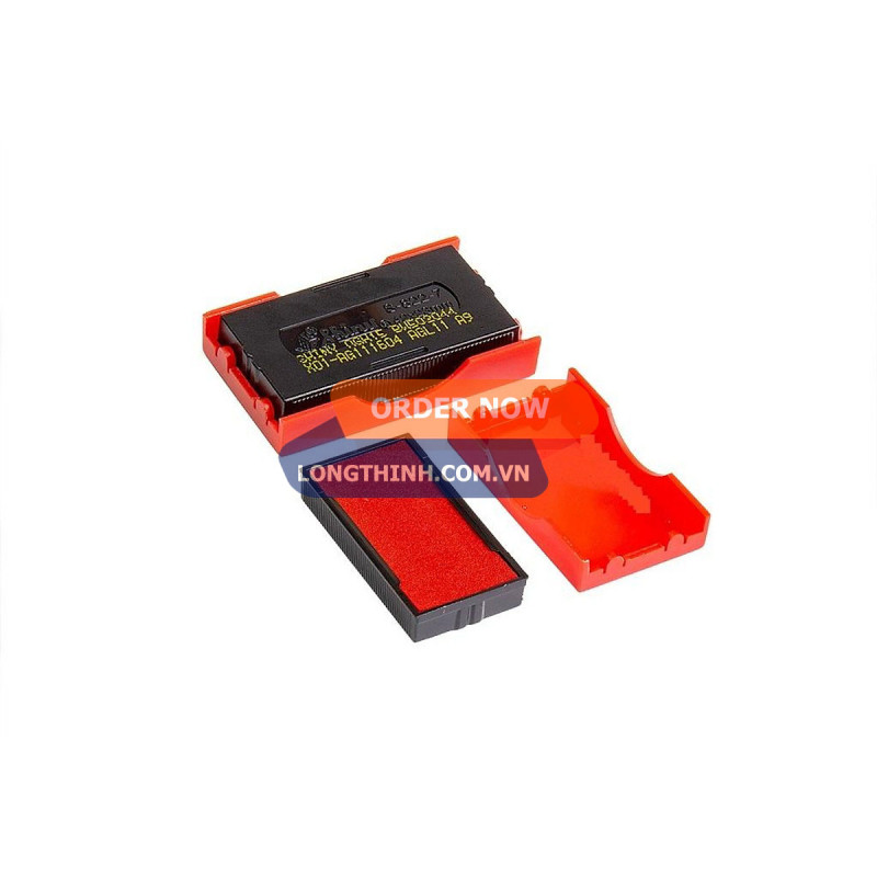 Tampon (khay mực) Shiny S-852-7 (dấu 1/2 dòng) kích thước 14x38mm 2