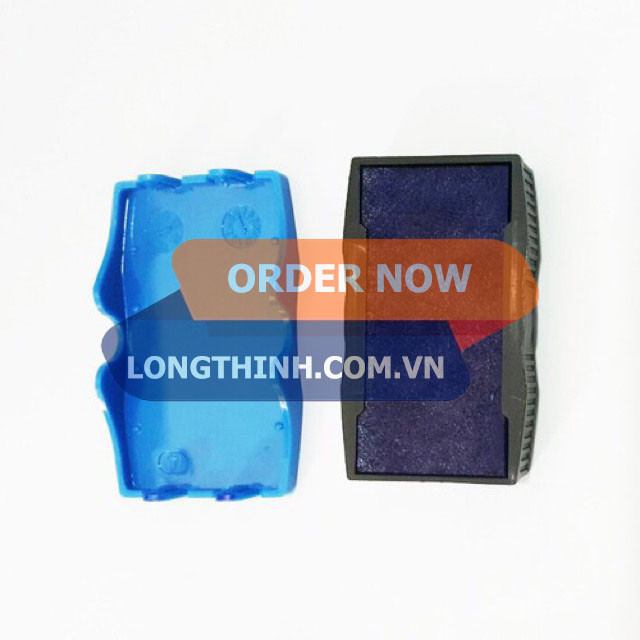 Tampon (khay mực) Shiny S-852-7 (dấu 1/2 dòng) kích thước 14x38mm 1