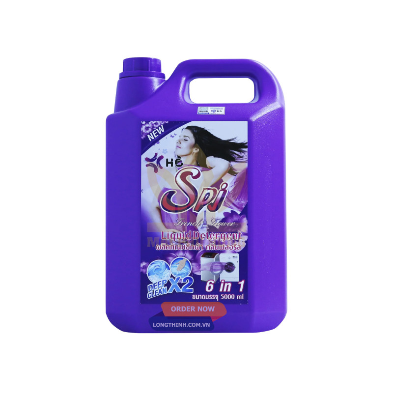 Nước giặt HC SPJ 6in1 5L/can 0
