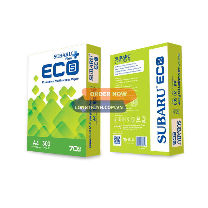 Giấy A4 Subaru 70gsm 0