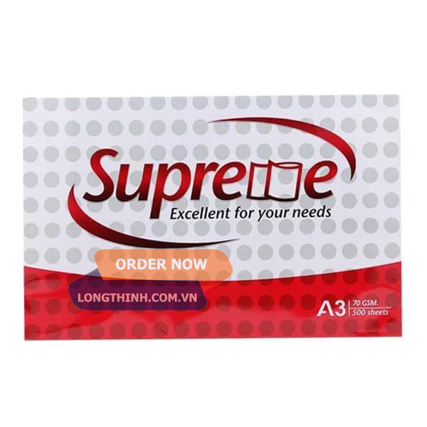 Giấy A3 Supreme 70gsm 0