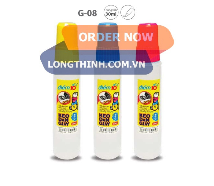 Keo dán giấy Thiên Long Điểm 10 G-08 0