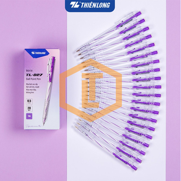 Hộp 20 bút bi TL-027 3