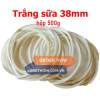 Dây thun trắng sữa 38mm 0