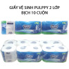 Lốc 10 cuộn giấy vệ sinh Pulppy 0