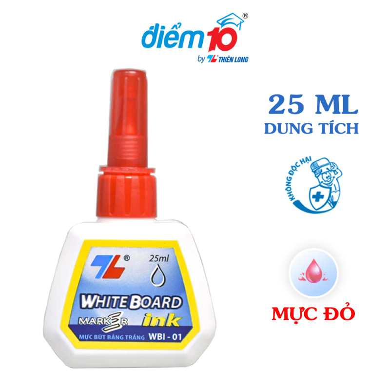 Mực lông bảng Thiên Long WBI-01 0