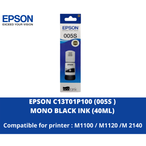 Mực in Epson 005S (C13T01P100) chính hãng