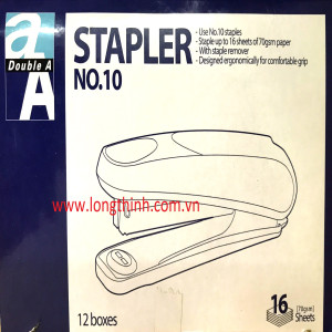 Hộp 12 cái bấm kim số 10 Double A