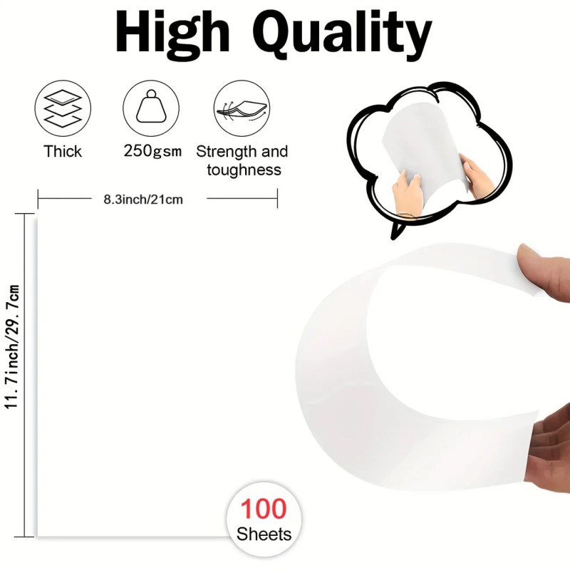 Giấy Ford A4 250gsm (100 tờ/xấp) 0