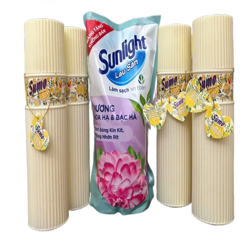 Combo chăm sóc nhà cửa Xịt phòng + Nước lau sàn 0