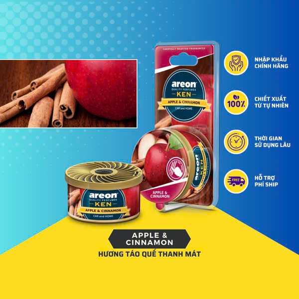 Sáp thơm ôtô Areon (Bulgaria) Ken 7