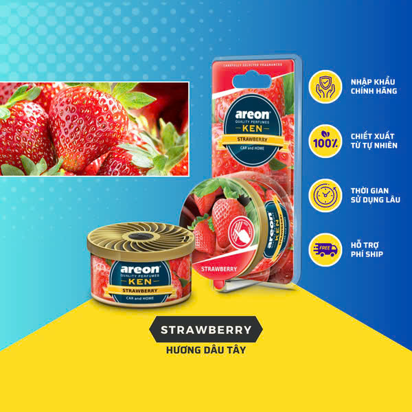 Sáp thơm ôtô Areon (Bulgaria) Ken 2